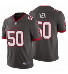 Youth Nike Tampa Bay Buccaneers 50 Vita Vea Pewter Alternate Vapor Limited Jersey Youth Nike Tampa Bay Buccaneers 50 Vita Vea Pewter Alternate Vapor Limited Jersey