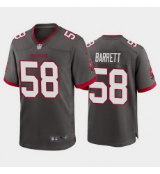 Youth Nike Tampa Bay Buccaneers 58 Shaquil Barrett Pewter Alternate Vapor Limited Jersey Youth Nike Tampa Bay Buccaneers 58 Shaquil Barrett Pewter Alternate Vapor Limited Jersey