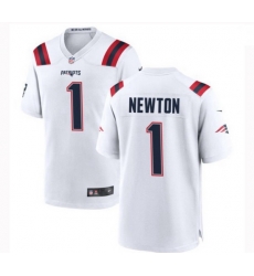 Men New England Patriots 1 Cam Newton Nike White Vapor Untouchable Limited Player Jersey Men New England Patriots 1 Cam Newton Nike White Vapor Untouchable Limited Player Jersey