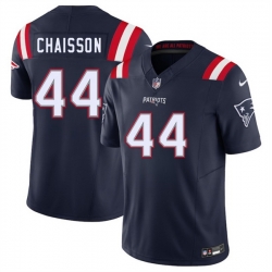 Men New England Patriots 44 K 27Lavon Chaisson Navy 2025 F U S E  Vapor Limited Stitched Football Jersey