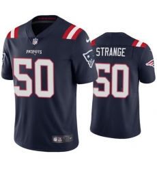 Men New England Patriots 50 Cole Strange Navy Vapor Untouchable Limited Stitched Jersey Men New England Patriots 50 Cole Strange Navy Vapor Untouchable Limited Stitched Jersey