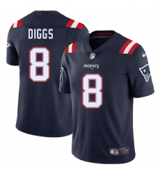 Men New England Patriots 8 Stefon Diggs Navy 2025 Vapor Limited Stitched Football Jersey Men New England Patriots 8 Stefon Diggs Navy 2025 Vapor Limited Stitched Football Jersey