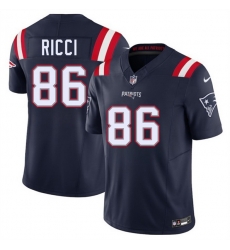 Men New England Patriots 86 Giovanni Ricci Navy 2025 F U S E Vapor Limited Stitched Football Jersey Men New England Patriots 86 Giovanni Ricci Navy 2025 F U S E Vapor Limited Stitched Football Jersey