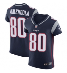 Men Nike Patriots #80 Danny Amendola Navy Blue Team Color Stitched NFL Vapor Untouchable Elite Jersey Men Nike Patriots #80 Danny Amendola Navy Blue Team Color Stitched NFL Vapor Untouchable Elite Jersey
