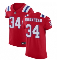 Mens Nike New England Patriots 34 Rex Burkhead Red Alternate Vapor Untouchable Elite Player NFL Jersey Mens Nike New England Patriots 34 Rex Burkhead Red Alternate Vapor Untouchable Elite Player NFL Jersey