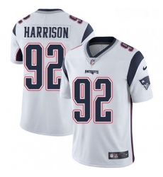 Mens Nike New England Patriots 92 James Harrison White Vapor Untouchable Limited Player NFL Jersey Mens Nike New England Patriots 92 James Harrison White Vapor Untouchable Limited Player NFL Jersey