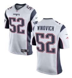 New England Patriots 52 Chase Winovich Nike Limited White Jersey New England Patriots 52 Chase Winovich Nike Limited White Jersey