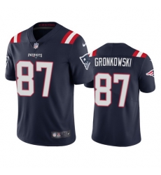 New England Patriots 87 Rob Gronkowski Men Nike Navy 2020 Vapor Limited Jersey New England Patriots 87 Rob Gronkowski Men Nike Navy 2020 Vapor Limited Jersey