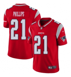 Nike New England Patriots 21 Adrian Phillips Red Men Stitched NFL Limited Inverted Legend Jersey Nike New England Patriots 21 Adrian Phillips Red Men Stitched NFL Limited Inverted Legend Jersey