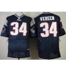 Nike New England Patriots 34 Shane Vereen Blue Elite NFL Jersey Nike New England Patriots 34 Shane Vereen Blue Elite NFL Jersey