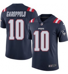 Nike Patriots #10 Jimmy Garoppolo Navy Blue Mens Stitched NFL Limited Rush Jersey Nike Patriots #10 Jimmy Garoppolo Navy Blue Mens Stitched NFL Limited Rush Jersey