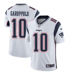 Nike Patriots #10 Jimmy Garoppolo White Mens Stitched NFL Vapor Untouchable Limited Jersey Nike Patriots #10 Jimmy Garoppolo White Mens Stitched NFL Vapor Untouchable Limited Jersey