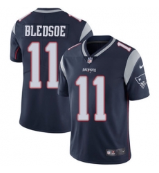 Nike Patriots #11 Drew Bledsoe Navy Blue Team Color Mens Stitched NFL Vapor Untouchable Limited Jersey Nike Patriots #11 Drew Bledsoe Navy Blue Team Color Mens Stitched NFL Vapor Untouchable Limited Jersey