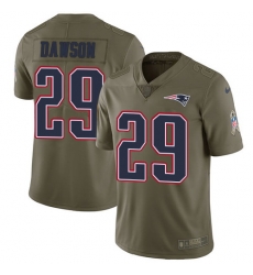 Nike Patriots #29 Duke Dawson Olive Mens Stitched NFL Limited 2017 Salute To Service Jersey Nike Patriots #29 Duke Dawson Olive Mens Stitched NFL Limited 2017 Salute To Service Jersey