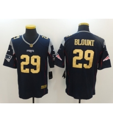 Nike Patriots 29 LeGarrette Blount Navy Gold Limited Jersey Nike Patriots 29 LeGarrette Blount Navy Gold Limited Jersey