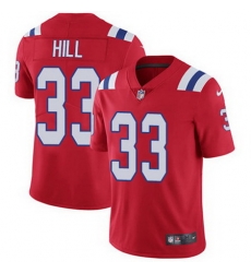 Nike Patriots #33 Jeremy Hill Red Alternate Mens Stitched NFL Vapor Untouchable Limited Jersey Nike Patriots #33 Jeremy Hill Red Alternate Mens Stitched NFL Vapor Untouchable Limited Jersey