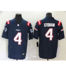 Nike Patriots 4 Jarrett Stidham Navy 2020 New Vapor Untouchable Limited Jersey Nike Patriots 4 Jarrett Stidham Navy 2020 New Vapor Untouchable Limited Jersey