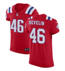 Nike Patriots #46 James Develin Red Alternate Mens Stitched NFL Vapor Untouchable Elite Jersey Nike Patriots #46 James Develin Red Alternate Mens Stitched NFL Vapor Untouchable Elite Jersey