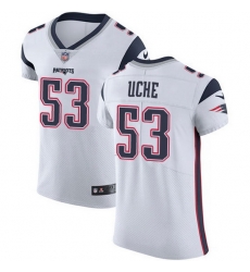 Nike Patriots 53 Josh Uche White Men Stitched NFL New Elite Jersey Nike Patriots 53 Josh Uche White Men Stitched NFL New Elite Jersey