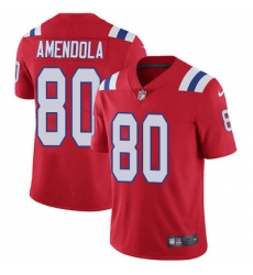 Nike Patriots #80 Danny Amendola Red Alternate Mens Stitched NFL Vapor Untouchable Limited Jersey Nike Patriots #80 Danny Amendola Red Alternate Mens Stitched NFL Vapor Untouchable Limited Jersey