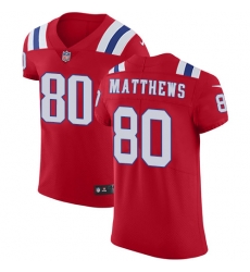 Nike Patriots #80 Jordan Matthews Red Alternate Mens Stitched NFL Vapor Untouchable Elite Jersey Nike Patriots #80 Jordan Matthews Red Alternate Mens Stitched NFL Vapor Untouchable Elite Jersey