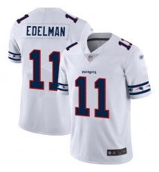 Patriots 11 Julian Edelman White Men Stitched Football Limited Team Logo Fashion Jersey Patriots 11 Julian Edelman White Men Stitched Football Limited Team Logo Fashion Jersey