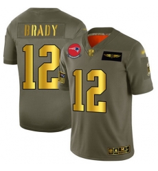 Patriots 12 Tom Brady Camo Gold Men Stitched Football Limited 2019 Salute To Service Jersey Patriots 12 Tom Brady Camo Gold Men Stitched Football Limited 2019 Salute To Service Jersey