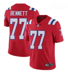 Patriots 77 Michael Bennett Red Alternate Men Stitched Football Vapor Untouchable Limited Jersey Patriots 77 Michael Bennett Red Alternate Men Stitched Football Vapor Untouchable Limited Jersey