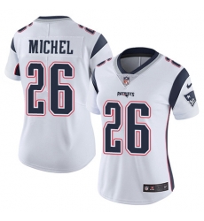 Nike Patriots #26 Sony Michel White Womens Stitched NFL Vapor Untouchable Limited Jersey Nike Patriots #26 Sony Michel White Womens Stitched NFL Vapor Untouchable Limited Jersey
