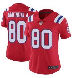 Nike Patriots #80 Danny Amendola Red Alternate Womens Stitched NFL Vapor Untouchable Limited Jersey Nike Patriots #80 Danny Amendola Red Alternate Womens Stitched NFL Vapor Untouchable Limited Jersey