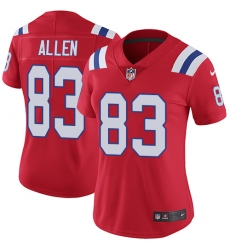 Nike Patriots #83 Dwayne Allen Red Alternate Womens Stitched NFL Vapor Untouchable Limited Jersey Nike Patriots #83 Dwayne Allen Red Alternate Womens Stitched NFL Vapor Untouchable Limited Jersey