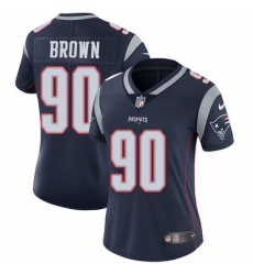 Nike Patriots #90 Malcom Brown Navy Blue Team Color Womens Stitched NFL Vapor Untouchable Limited Jersey Nike Patriots #90 Malcom Brown Navy Blue Team Color Womens Stitched NFL Vapor Untouchable Limited Jersey