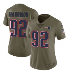 Nike Patriots #92 James Harrison Olive Womens Stitched NFL Limited 2017 Salute to Service Jersey Nike Patriots #92 James Harrison Olive Womens Stitched NFL Limited 2017 Salute to Service Jersey
