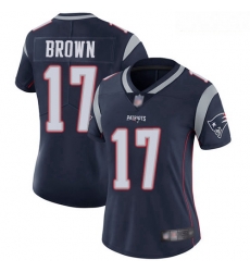Patriots #17 Antonio Brown Navy Blue Team Color Women Stitched Football Vapor Untouchable Limited Jersey Patriots #17 Antonio Brown Navy Blue Team Color Women Stitched Football Vapor Untouchable Limited Jersey