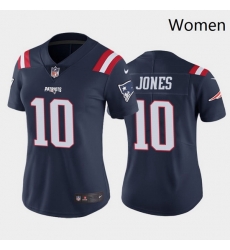 Women New England Patriots 10 Mac Jones Navy 2021 Jersey Women New England Patriots 10 Mac Jones Navy 2021 Jersey