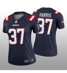 Women New England Patriots Damien Harris #37 Rush Stitched Jersey Women New England Patriots Damien Harris #37 Rush Stitched Jersey