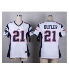 Women Nike New England Patriots #21 butler white jerseys Women Nike New England Patriots #21 butler white jerseys