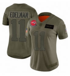 Womens New England Patriots 11 Julian Edelman Limited Camo 2019 Salute to Service Football Jersey Womens New England Patriots 11 Julian Edelman Limited Camo 2019 Salute to Service Football Jersey