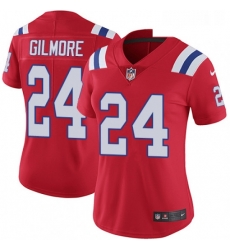 Womens Nike New England Patriots 24 Stephon Gilmore Red Alternate Vapor Untouchable Limited Player NFL Jersey Womens Nike New England Patriots 24 Stephon Gilmore Red Alternate Vapor Untouchable Limited Player NFL Jersey
