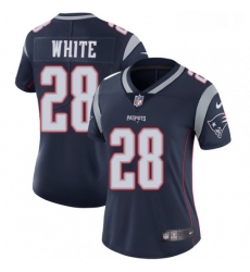 Womens Nike New England Patriots 28 James White Navy Blue Team Color Vapor Untouchable Limited Player NFL Jersey Womens Nike New England Patriots 28 James White Navy Blue Team Color Vapor Untouchable Limited Player NFL Jersey
