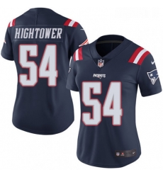 Womens Nike New England Patriots 54 Donta Hightower Limited Navy Blue Rush Vapor Untouchable NFL Jersey Womens Nike New England Patriots 54 Donta Hightower Limited Navy Blue Rush Vapor Untouchable NFL Jersey