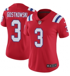 Womens Nike Patriots #3 Stephen Gostkowski Red Alternate Stitched NFL Vapor Untouchable Limited Jersey Womens Nike Patriots #3 Stephen Gostkowski Red Alternate Stitched NFL Vapor Untouchable Limited Jersey