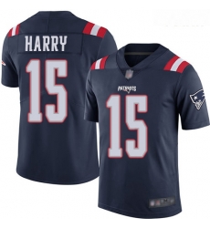 Patriots #15 N 27Keal Harry Navy Blue Youth Stitched Football Limited Rush Jersey Patriots #15 N 27Keal Harry Navy Blue Youth Stitched Football Limited Rush Jersey