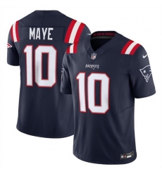 Youth New England Patriots 10 Drake Maye Navy 2024 Draft F U S E Vapor Limited Stitched Football Jersey Youth New England Patriots 10 Drake Maye Navy 2024 Draft F U S E Vapor Limited Stitched Football Jersey