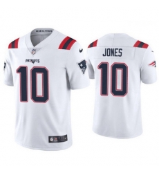 Youth New England Patriots 10 Mac Jones White 2021 Draft Jersey Youth New England Patriots 10 Mac Jones White 2021 Draft Jersey