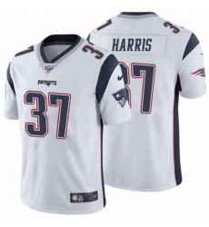 Youth New England Patriots Damien Harris #37 White Vapor Limited Jersey Youth New England Patriots Damien Harris #37 White Vapor Limited Jersey
