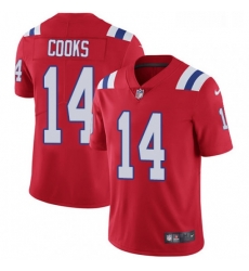 Youth Nike New England Patriots 14 Brandin Cooks Red Alternate Vapor Untouchable Limited Player NFL Jersey Youth Nike New England Patriots 14 Brandin Cooks Red Alternate Vapor Untouchable Limited Player NFL Jersey