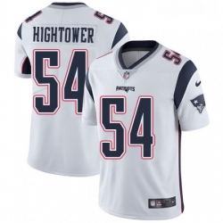 Youth Nike New England Patriots 54 Donta Hightower White Vapor Untouchable Limited Player NFL Jersey
