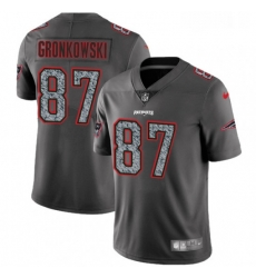 Youth Nike New England Patriots 87 Rob Gronkowski Gray Static Untouchable Limited NFL Jersey Youth Nike New England Patriots 87 Rob Gronkowski Gray Static Untouchable Limited NFL Jersey