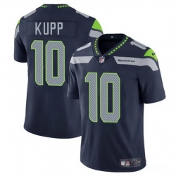 Men Seattle Seahawks 10 Cooper Kupp Navy 2024 Vapor Limited Stitched Football Jersey